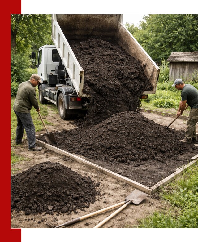 Купить чистый чернозем для огорода с доставкой в Назарове