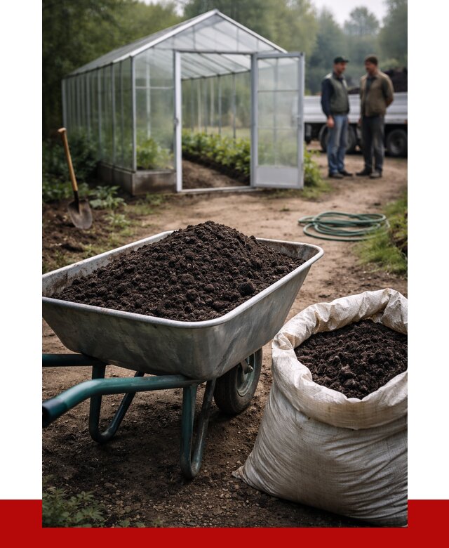 Чернозем для теплицы в Назарове с доставкой от 1542 р. | ПРОНЕРУДНрв