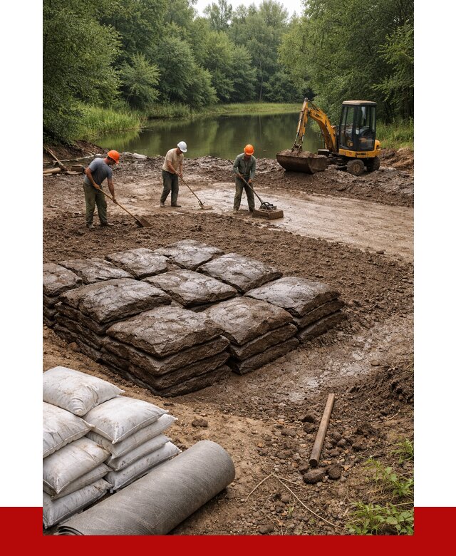 Купить глину для пруда в Назарове от 4625 р. с доставкой | ПРОНЕРУДНрв