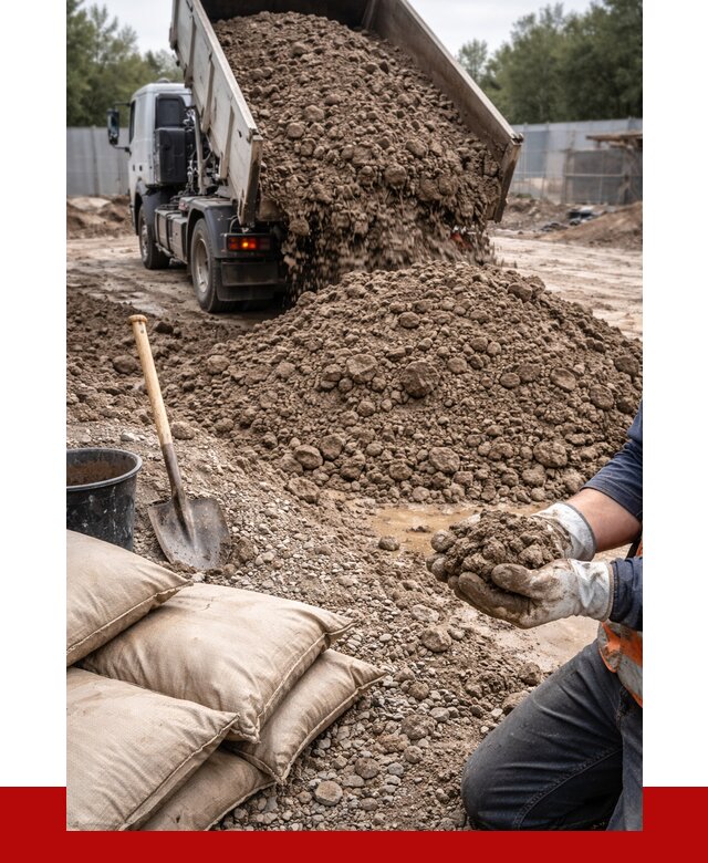 Купить глина для засыпки в Назарове от 1233 р. за куб | ПРОНЕРУДНрв