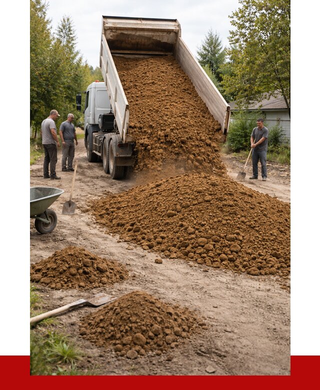 Купить суглинок с доставкой в Назарове от 2570 р. за куб | ПРОНЕРУДНрв