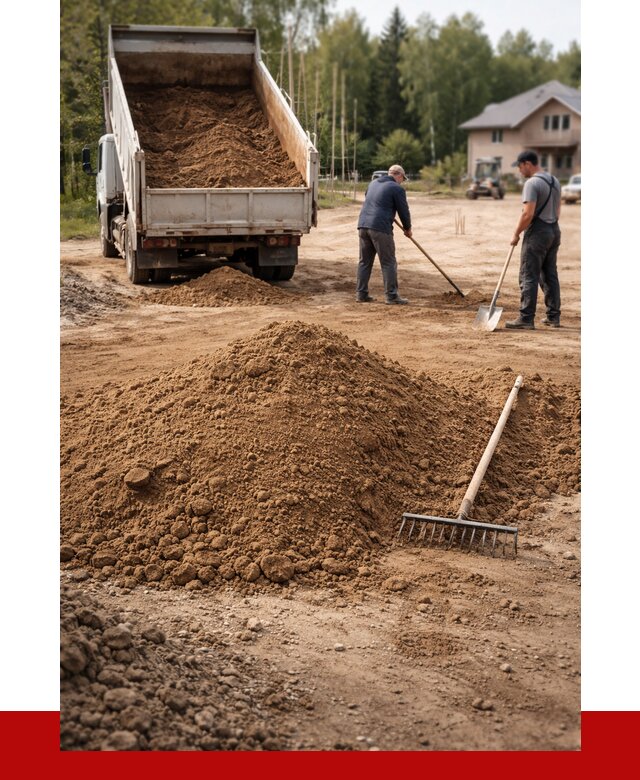 Суглинок для планировки в Назарове с доставкой от 4317 р. | ПРОНЕРУДНрв