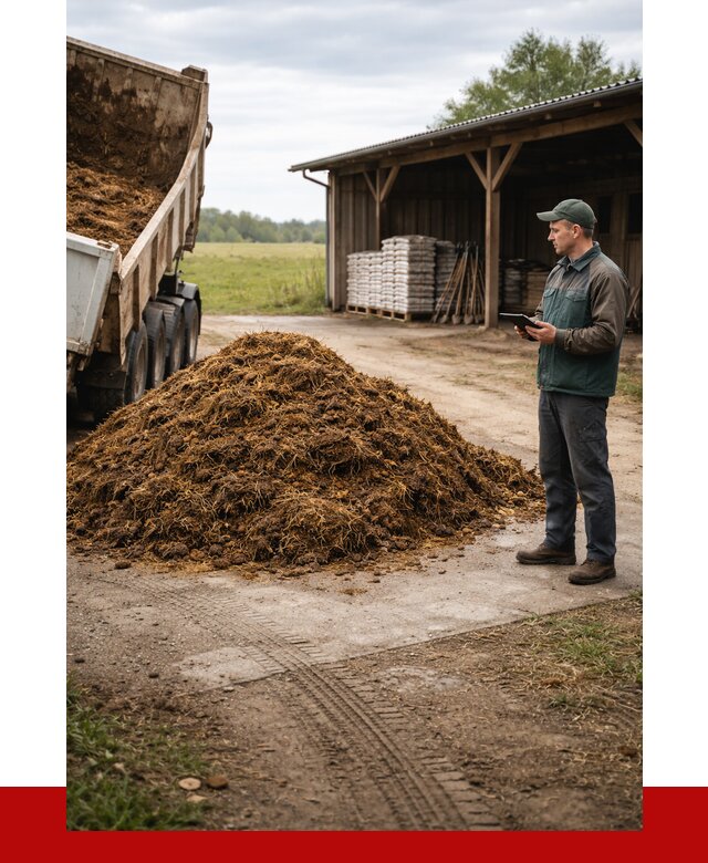 Купить навоз с доставкой в Назарове от 1233 р. за куб | ПРОНЕРУДНрв