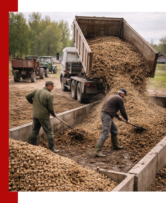 Куриный помет с доставкой в Назарове оптом и в розницу