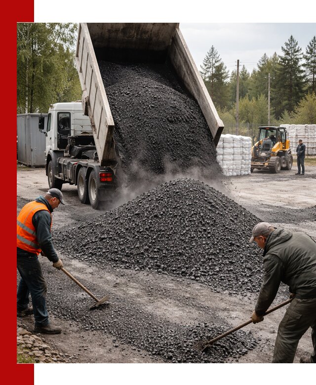 Доставка и продажа асфальтного гранулята в Назарове