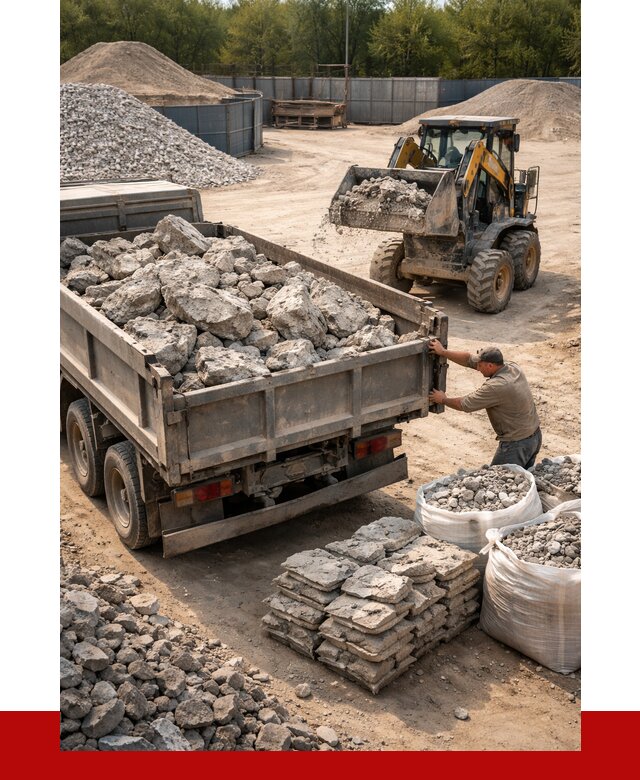 Купить бой бетона с доставкой в Назарове от 4933 р. | ПРОНЕРУДНрв