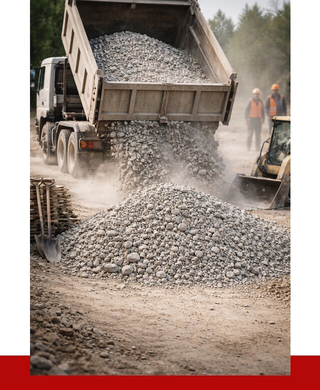 Купить дробленый бетон в Назарове от 1747 р./куб | ПРОНЕРУДНрв