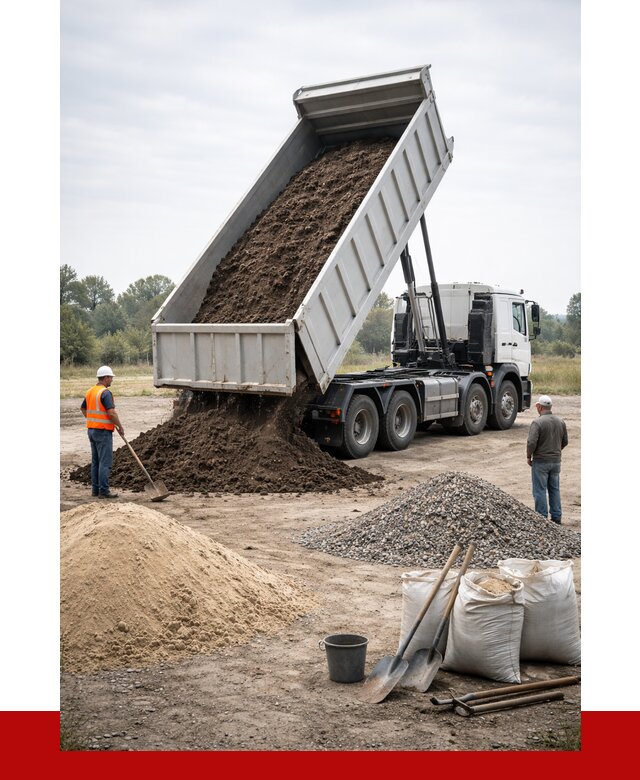 Доставка самосвалом 30 кубов в Назарове от 8736 р. | ПРОНЕРУДНрв