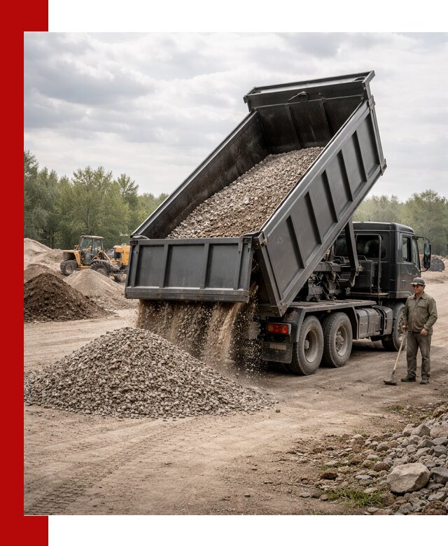 Доставка самосвалом 30 м3 по выгодным ценам в Назарове