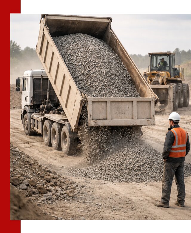 Доставка самосвалом 40 кубов цемента и сыпучих в Назарове