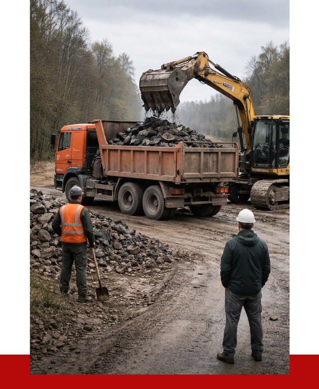 Вывоз асфальта в Назарове от 4625 р. самосвалом ПРОНЕРУДНрв