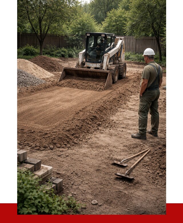 Выравнивание участка под ключ в Назарове от 3597 р. | ПРОНЕРУДНрв